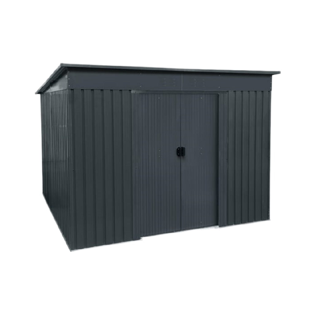 Abri de jardin en métal pour stockage extérieur - 200 x 180 x 200