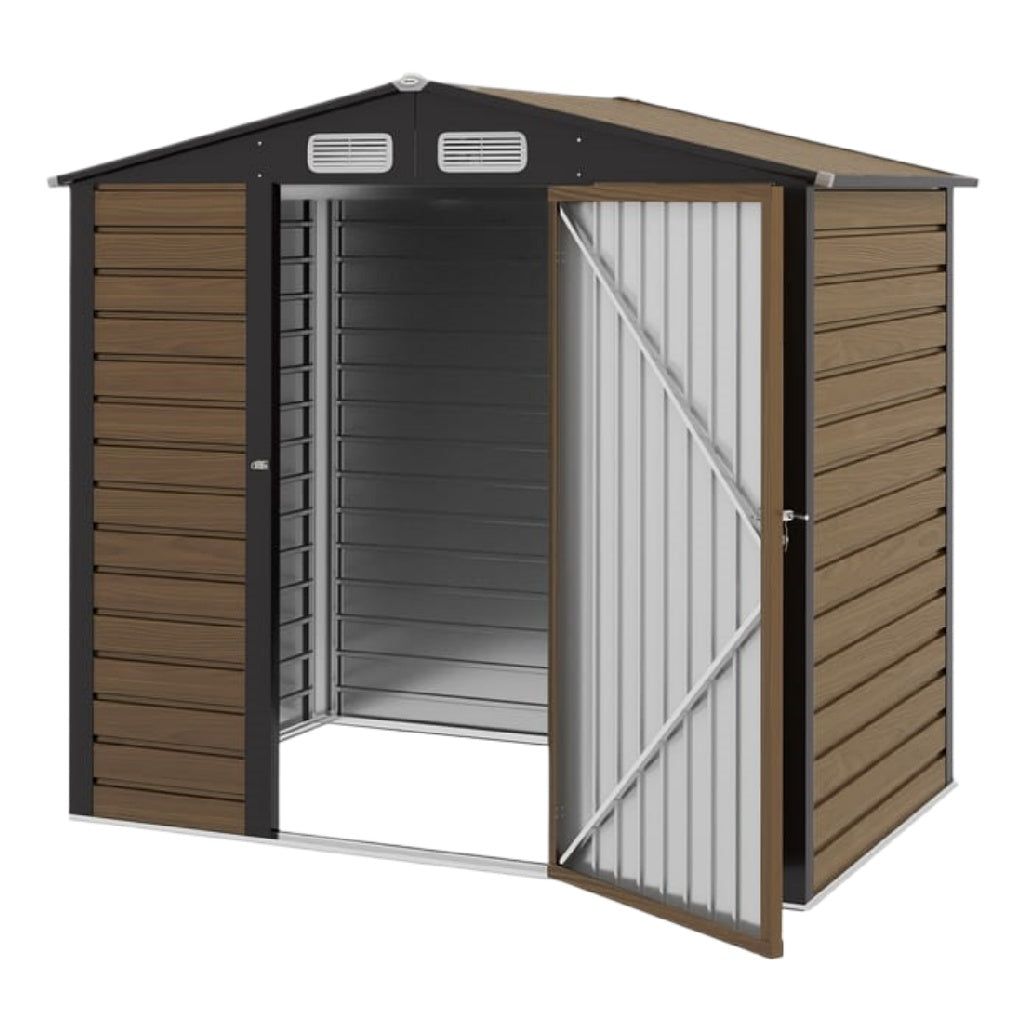 Abri de jardin en métal pour rangement extérieur - 200 x 150 x 180