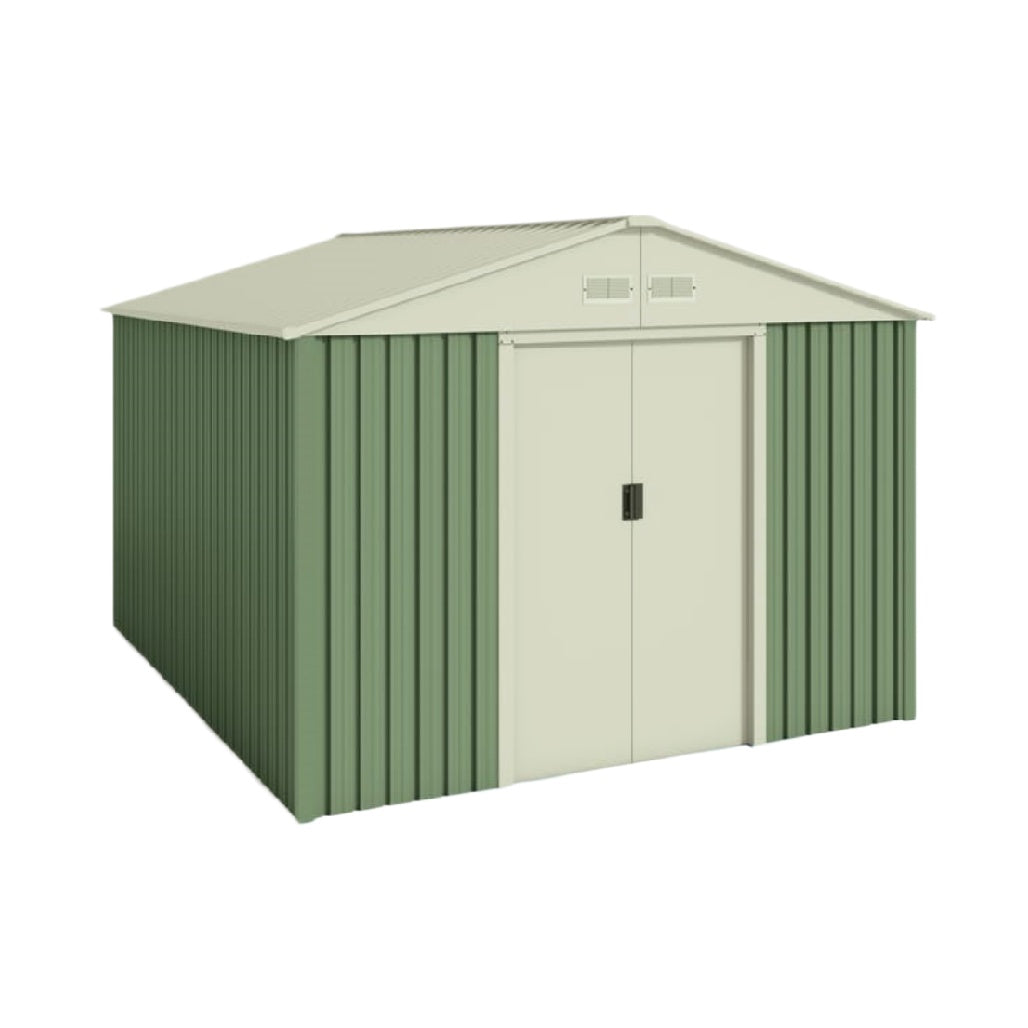 Abri de jardin en métal pour stockage extérieur - 200 x 150 x 160