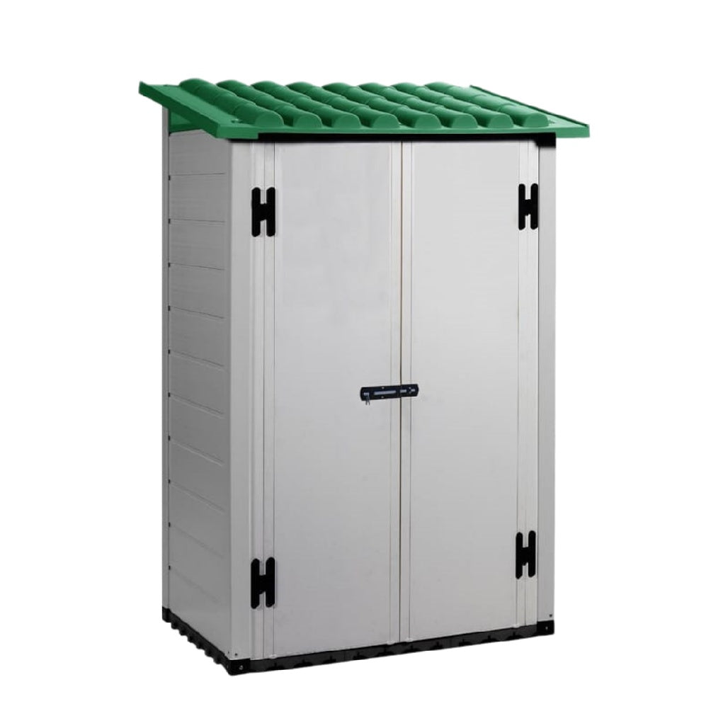 Abri de jardin en résine pour stockage extérieur - 90 x 75 x 170