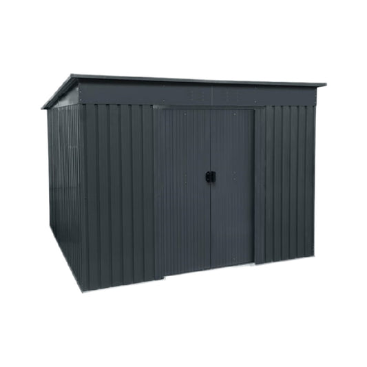 Abri de jardin en métal pour stockage extérieur - 200 x 180 x 200